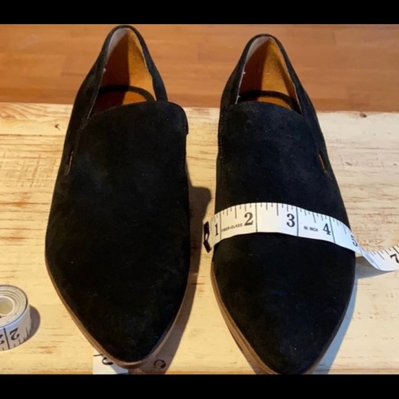 Franco Sarto Black Suede Loafers-Like New! - Picture 7 of 10